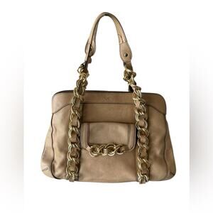 Anya Hindmarch Handbag Leather Brown With Chain Women's
